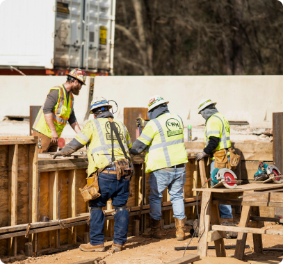 two men doing work